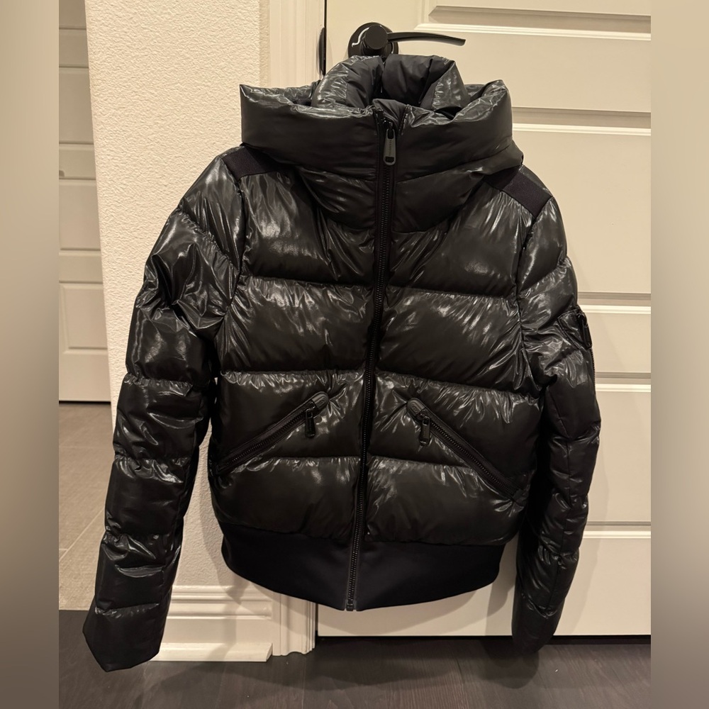 Goldbergh Black Puffer ski Jacket used worn 4x